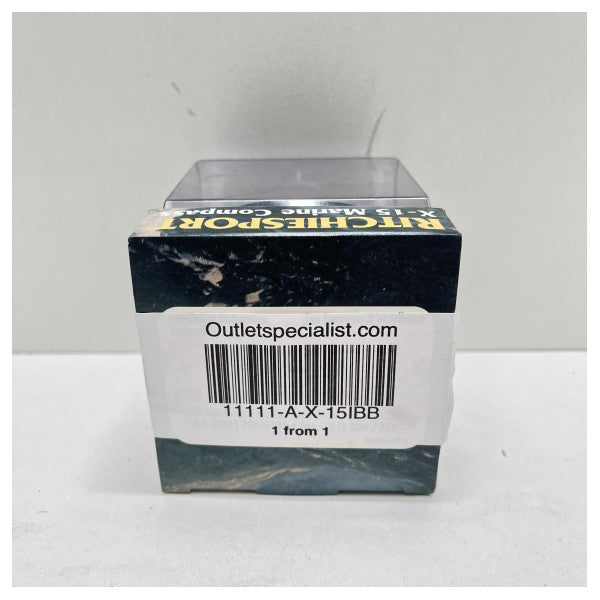 Ritchie X-15ibb Dash Style Mounting Compass Black