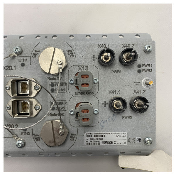 MTU X00E50210565 SCU1-02 PLIGNE DU MOTEUR CONTRÔLE DE MOTEUR