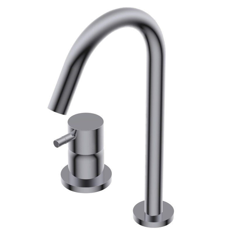 Ritmonio 125H1 CRL Exposed Basin Mixer with Chrome Finish Single Liver