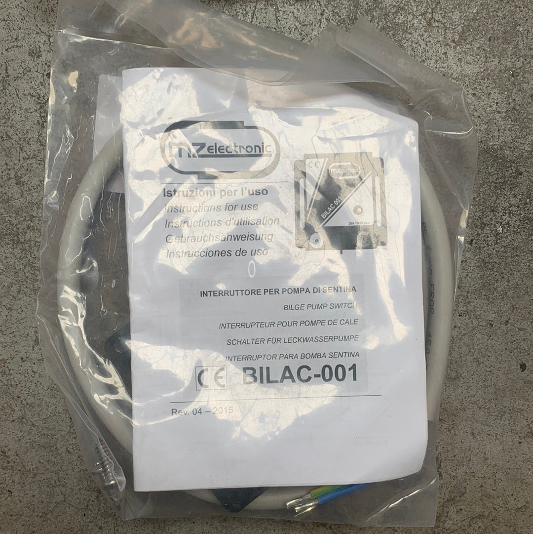 MZ Electronics Bilac 001 Automatic Bilge Pump Switch