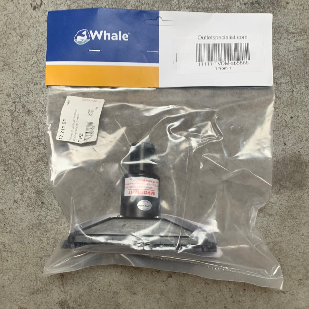 鯨ビルジ吸引フラスコ黒プラスチック 25 - 38 mm - sb5865