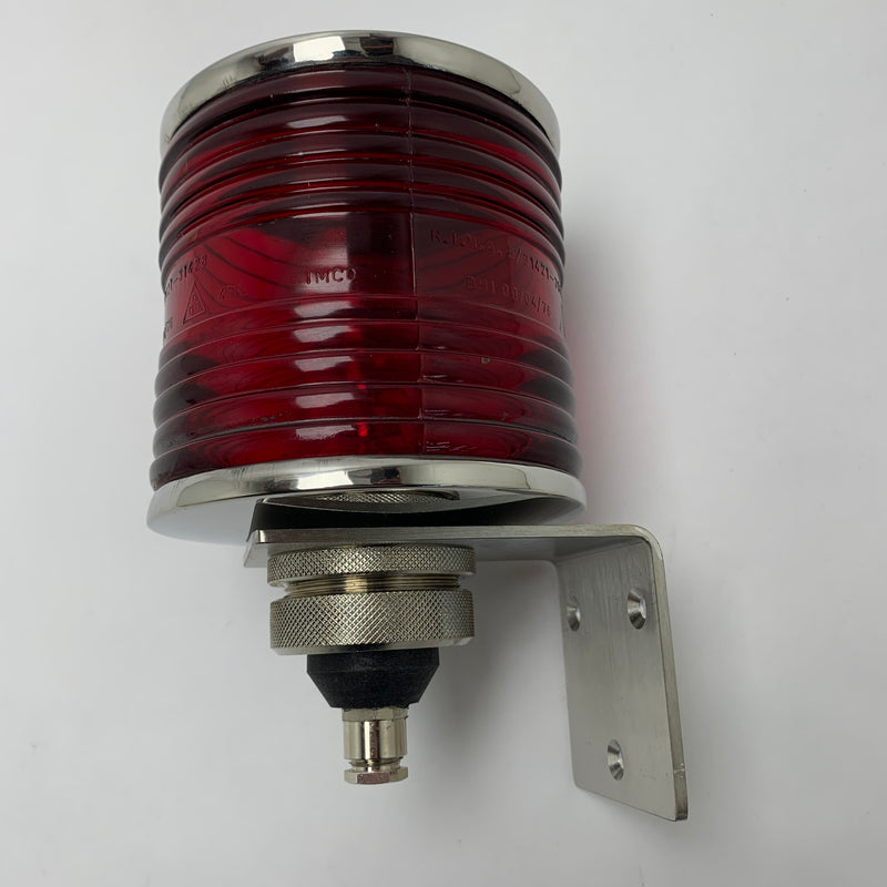 Forcato 45R-1933 Luz de navegación roja de acero inoxidable