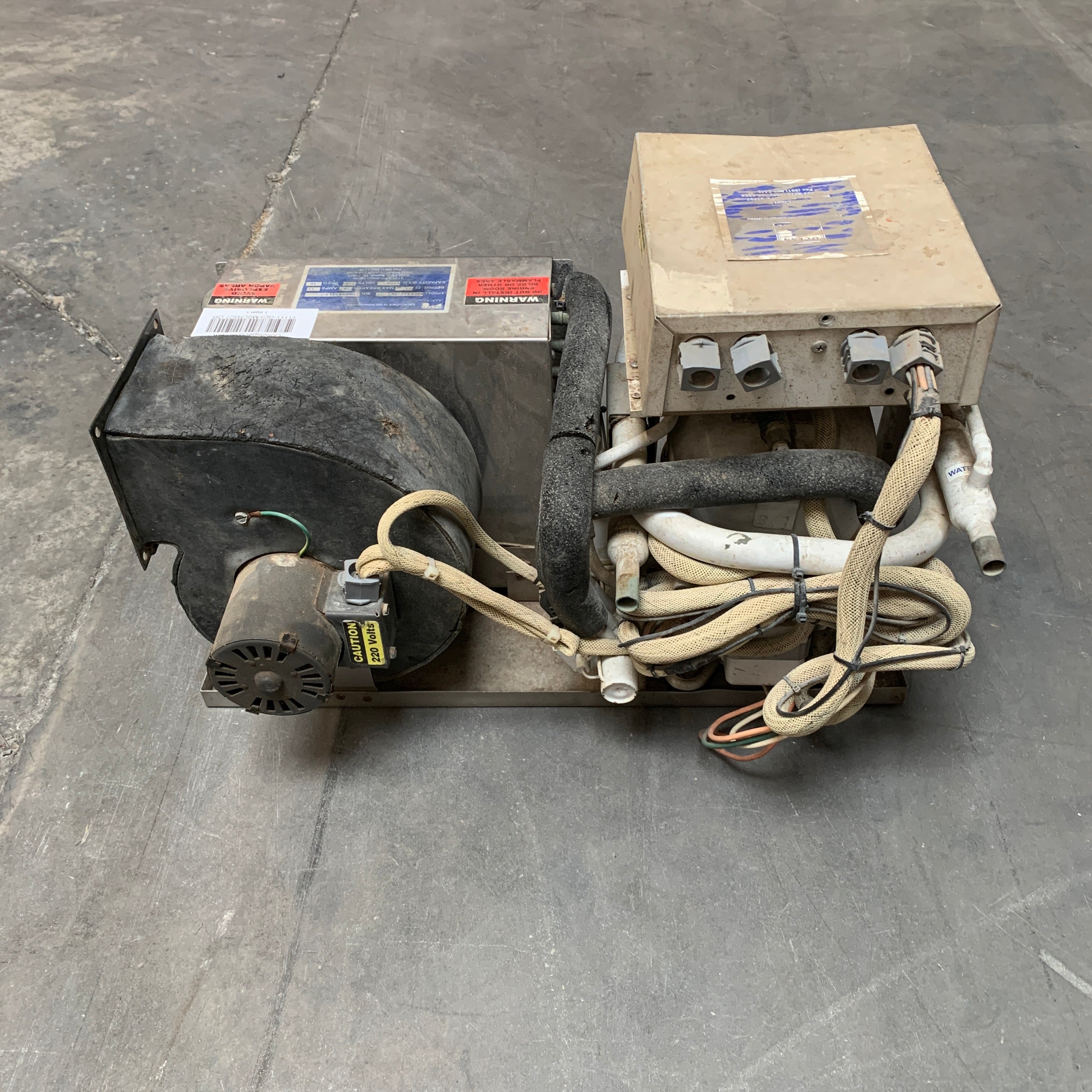 Ar condicionado marítimo autónomo Ocean Marine 6500 BTU USADO - MSCR327.OR