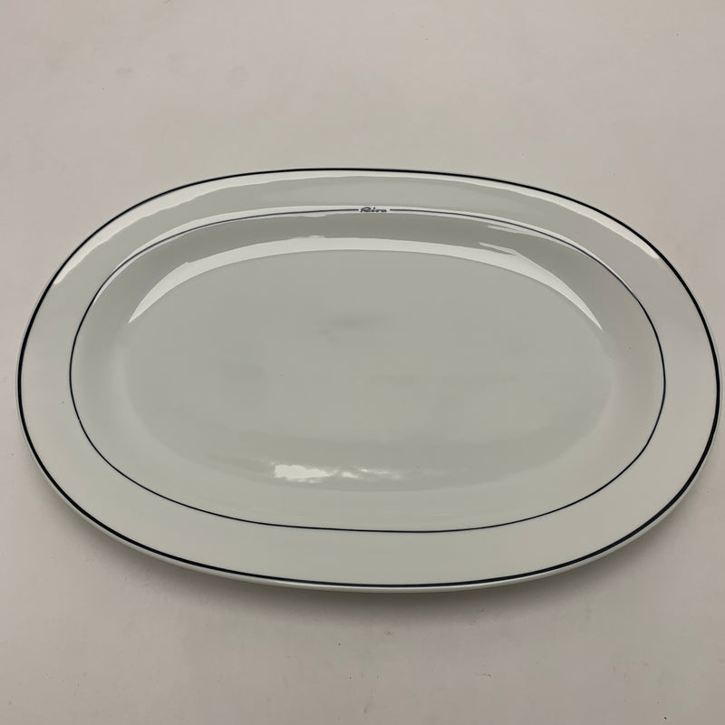 Riva | Richard Ginori White Ceramic Plate 350 mm