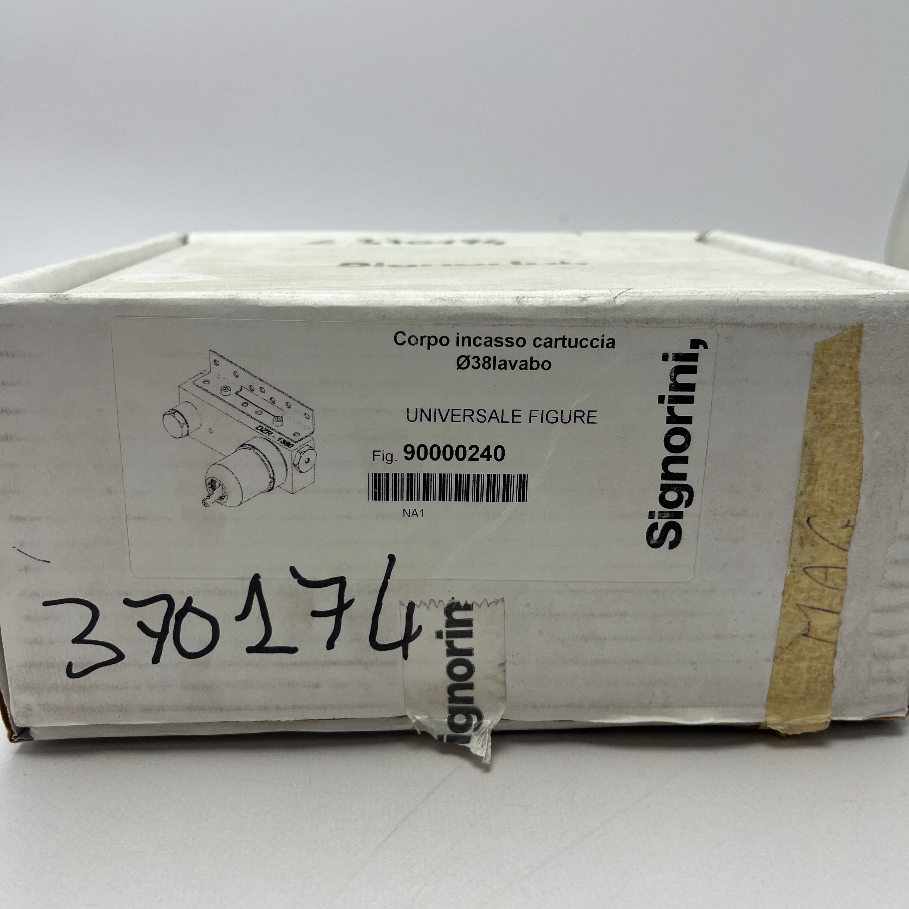 Signorini indbygningsdel til væghængt håndvaskarmatur - 90000240