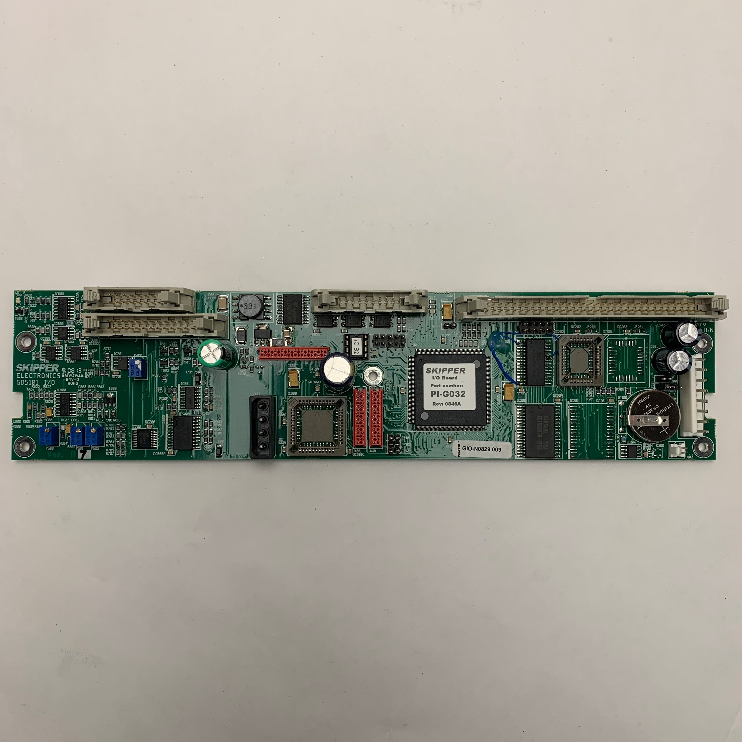 Плата вводу-виводу ехолота Skipper - GDS101 - PIG-031 - CPU674/6742 - SAG144 - моно/кольорова - моно/колірна