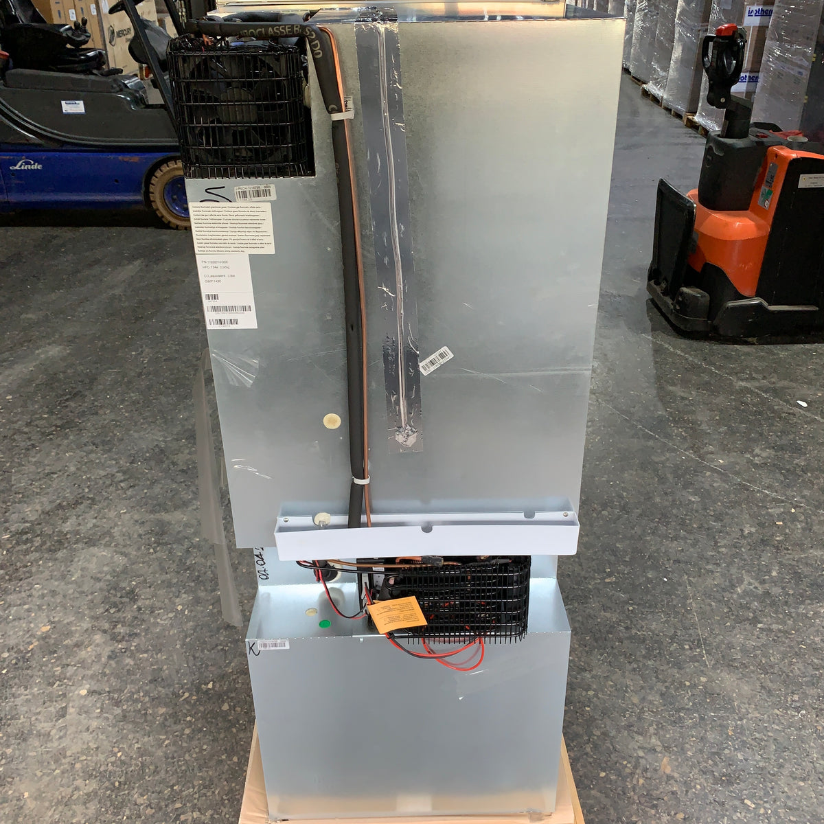 Isotherm CR195 Kompressor-Kühlschrank / -Gefrierschrank Edelstahl 195L 12/24V 