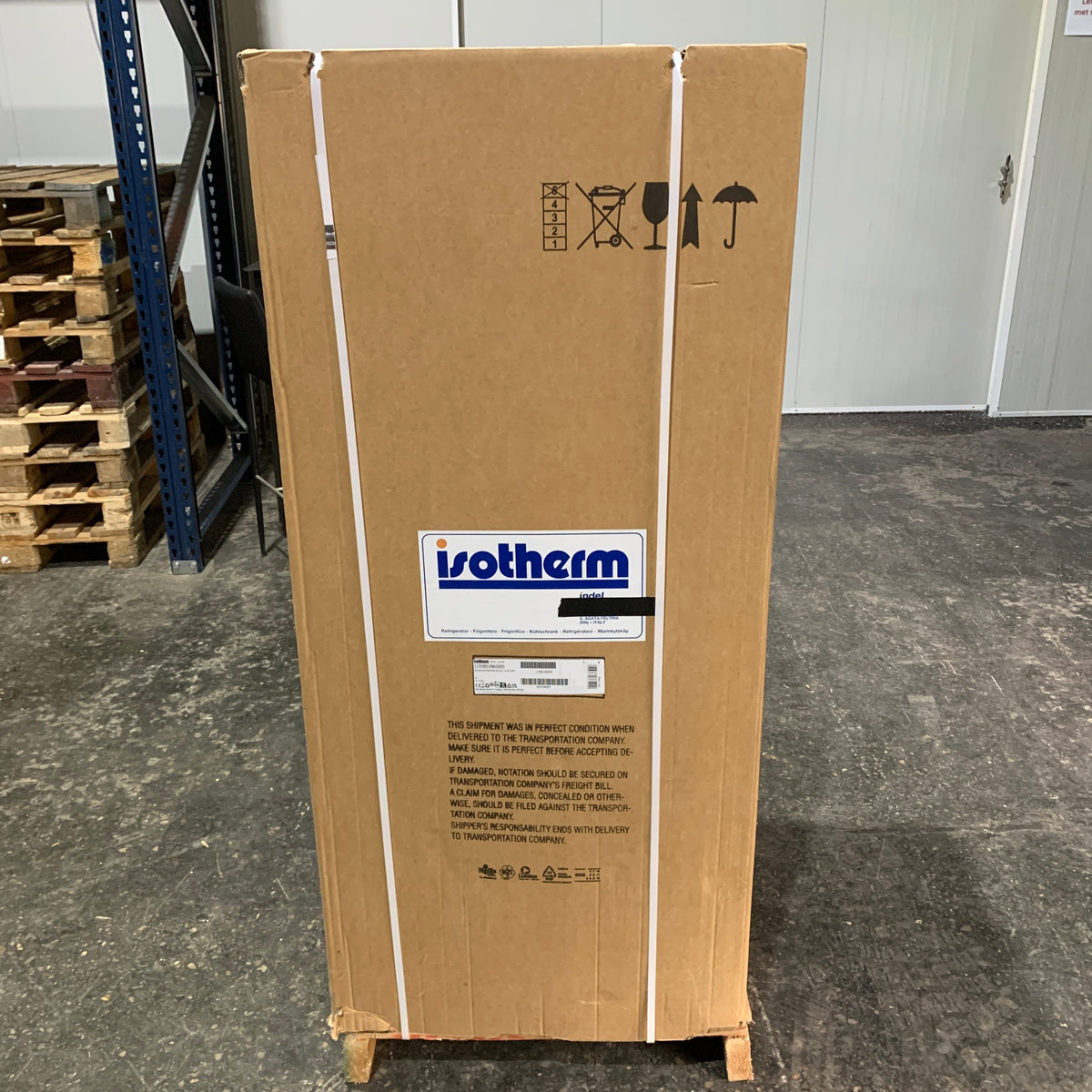 Isotherm CR195 Kompressor-Kühlschrank / -Gefrierschrank Edelstahl 195L 12/24V 