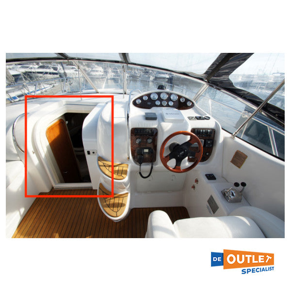 Sessa Marine Oyster 40 Access Hatch White mit Schloss - 050488b