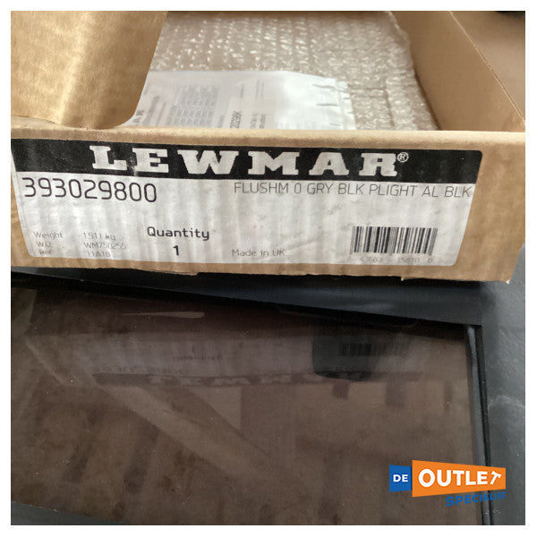 Lewmar Mirte Flush Portlight Open 490 x 200 - 30184900