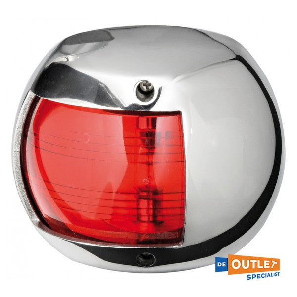 Навігаційний ліхтар Osculati з нержавіючої сталі червоний 112.5 - 1140601