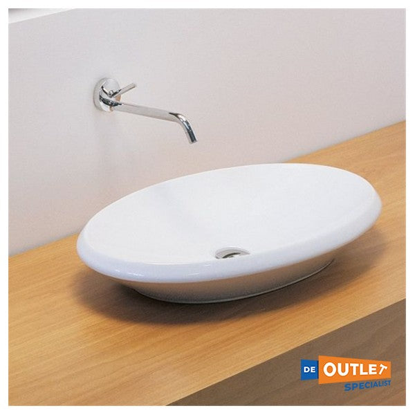 حوض غسيل سيراميك فوريستي آند سواردي أبيض - L008.BCO