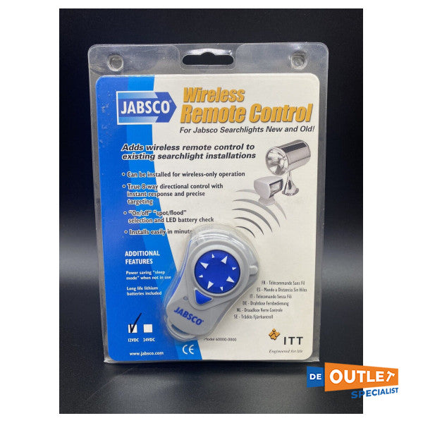 Jabsco Wired Remote Searchlight Controller 24V - 60000-0000