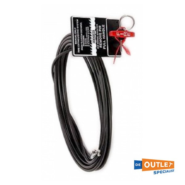 Страхувальний трос Sea-Fire SMAC 22 7,6 м чорний - 135-022