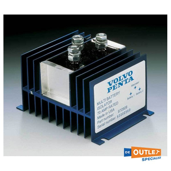 Volvo Penta D4/D6 battery isolator blauw - 3840597