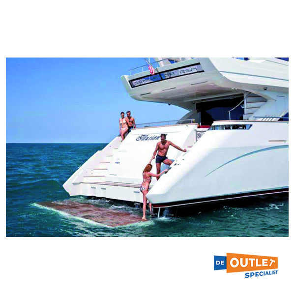 HB Technics TYPE 5 800 KG 油圧テンダーリフト 24V - TYP5.35.13-800