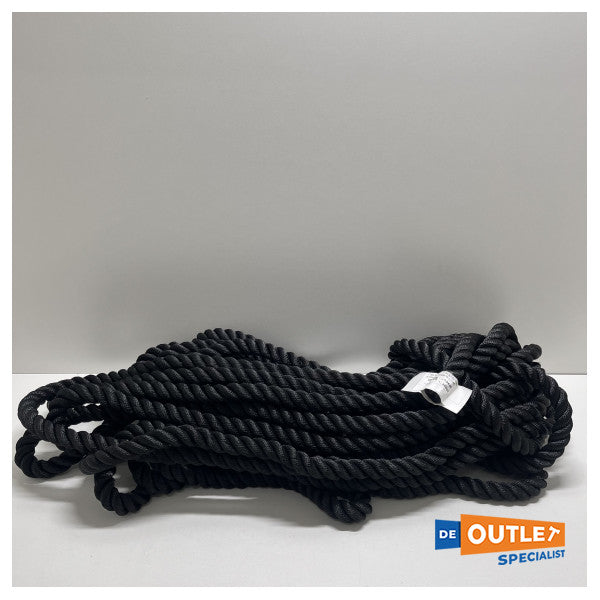 Line for moor 24 mm black 25 meters