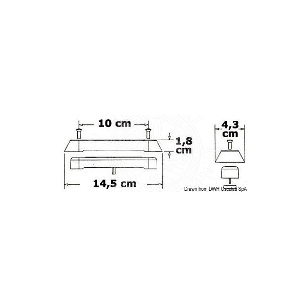 Attwood LED podvodna rasvjeta 12V 145 x 43 x 18 mm - 13.651,00