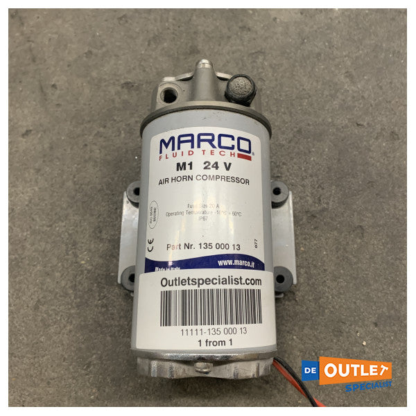 Marco M1 24V marine air horn compressor - 135 000 13