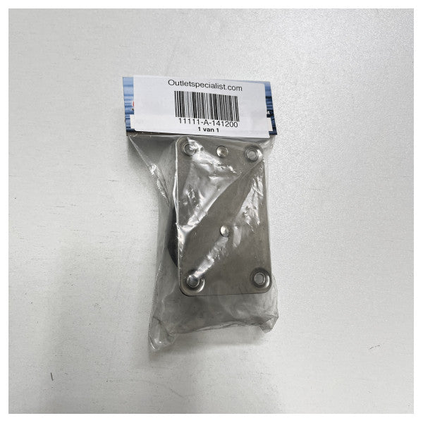 Allpa пластмасов 57 мм еднодисков блок за тресчотка със сачмени лагери 10 мм - 141200