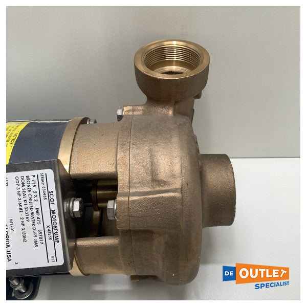 Dometic Scot P715 deniz suyu soğutmalı klima pompası 230V - B57017