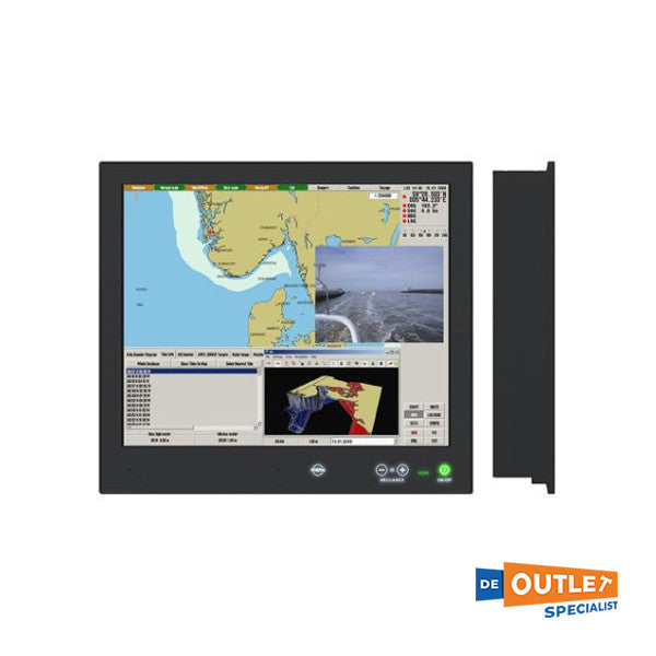 HEMSEL HD 19T21 MMD-MA1 Marine Touch Screen Affichage 19 pouces 230V | 24V