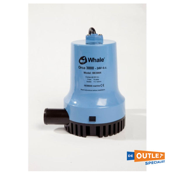 Whale Orca 3000 Electric Bilpump 24V 189 L Min - BE3004