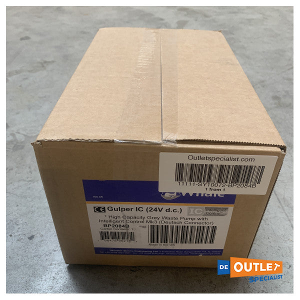 Електрическа помпа за черна вода Whale Gulper 320 24V - BP2084B