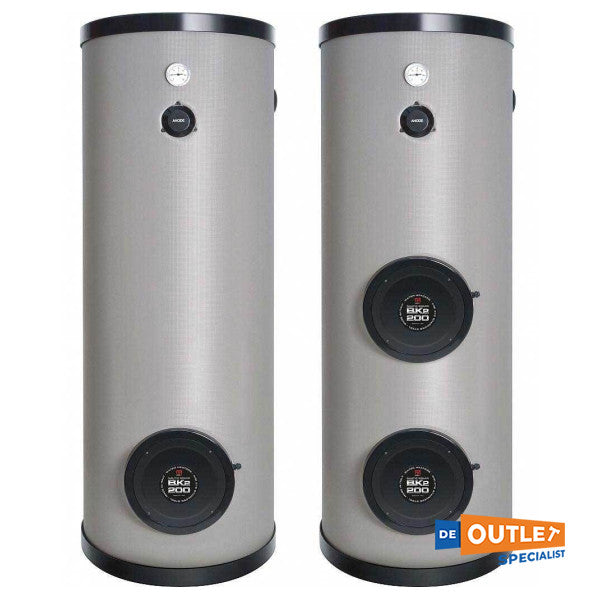 Quick 160L Marine rustfritt stål kjele 4000W 380V - BK216040STDD