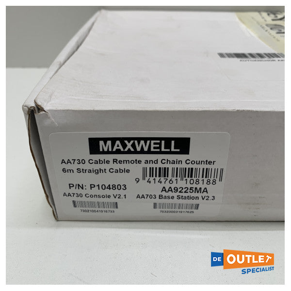 Maxwell AA730 Cable Remote y Controlador de cadena