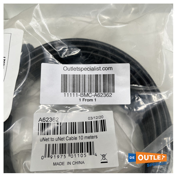 Raymarine 10m Raynet vers Raynet Connector Cable - A62362