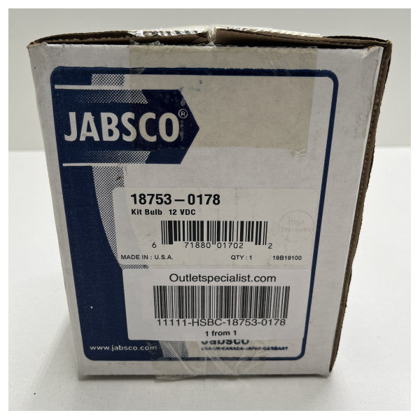 JABSCO 135SL ProCHILLIGHT DE REMPLACEMENT BUBBE 12 / 24V - 18753-0178