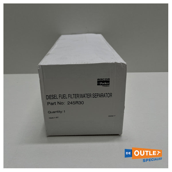 Racor spin-on dizel filtre | su ayırıcı saatte 170L - 245R30