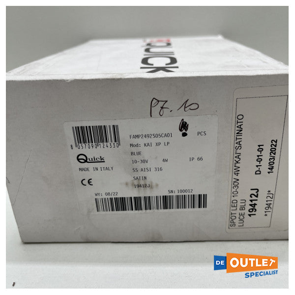 Quick Kai XP LP LED downlight spot 12/24V - FAMP2492S05CA01