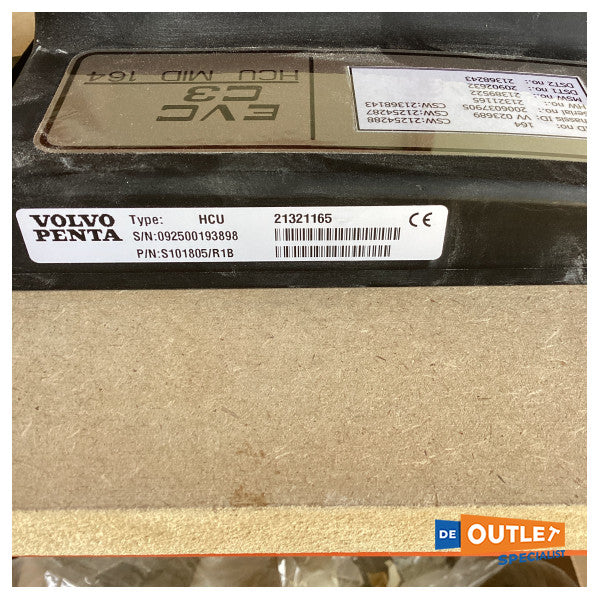 ボルボ ペンタ EVC C HCU 中旬 164 プロセッサ - 21339301