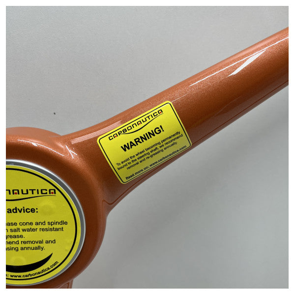 Volante Carbonautica Sport grp 800 mm arancione