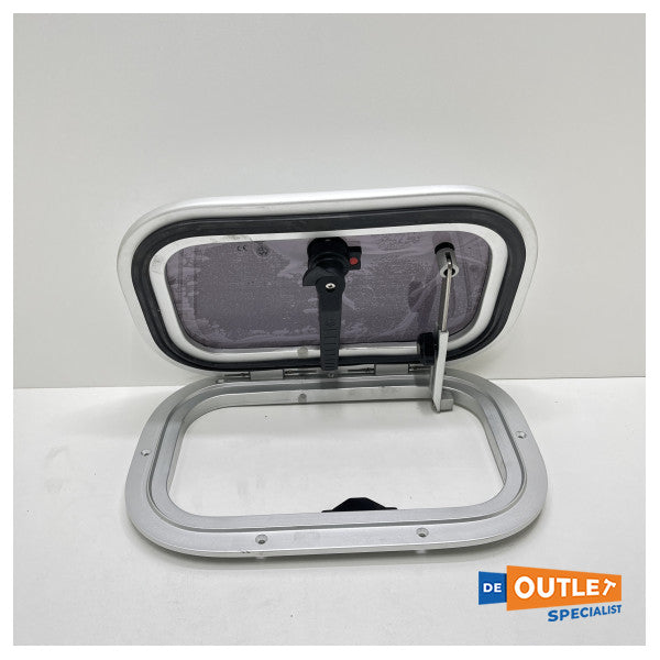 Nemo Slim Line Series Aluminum Deck Hatch 340 x 195 mm - 218.018