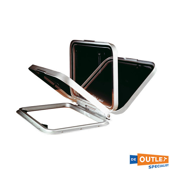 Алюмінієвий палубний люк серії Nemo silver 500 x 370 мм - 218.225