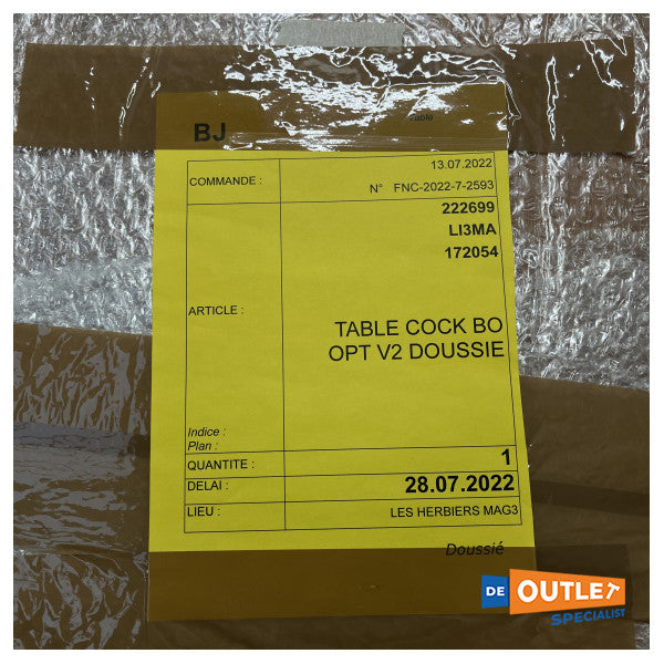 طاولة قمرة القيادة القابلة للطي جينو ليدر 36 | 100 × 96 سم - 222699