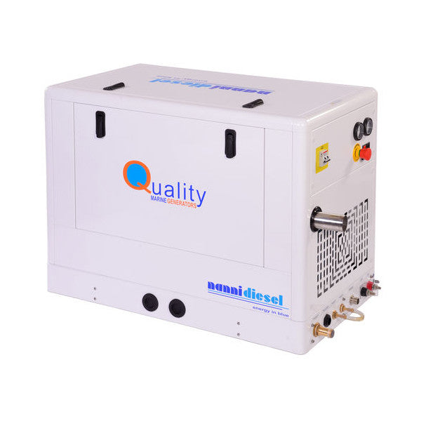 Nanni QMF6.0M 5 kW | 1500 rpm marin dieselgenerator med ljudskärm 230V