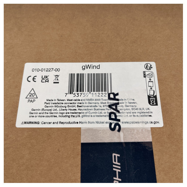 Garmin Gwind Masthead Wind Transducer with GND 10-010-01227-00