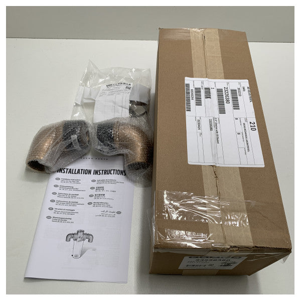 طقم مصفاة مياه البحر Volvo Penta 2.5 بوصة | طقم فلتر مياه البحر - 23224983