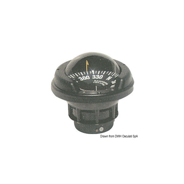 Danforth C401 Flush Liquid Compass Black 4 pouces - 25 401,00