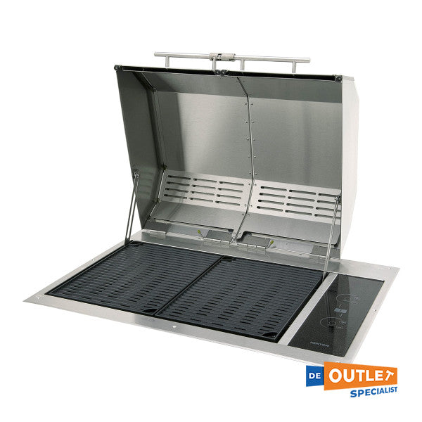 ケニオンテキサン ダブル電気バーベキュー｜グリル 230V ステンレススチール