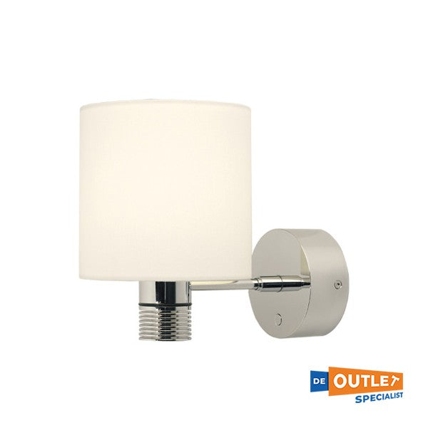 Prebit Nova-Lynn wandlamp chroom 12/24V dimbaar