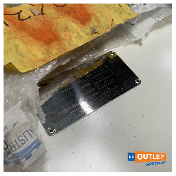 Calistri Giancinto Snc Wateright Engine Billi White White 1400 x 570 mm