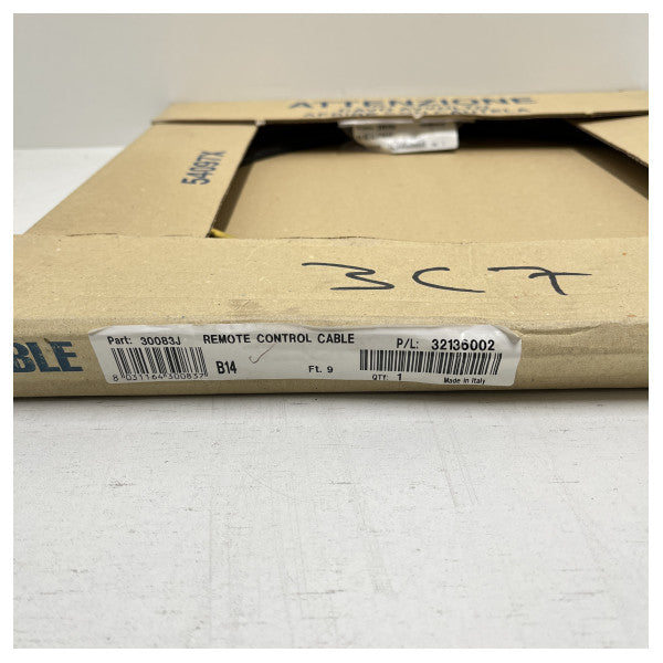 Кабел за дистанционно спиране на двигателя Ultraflex B14 2,7 метра - 30083J