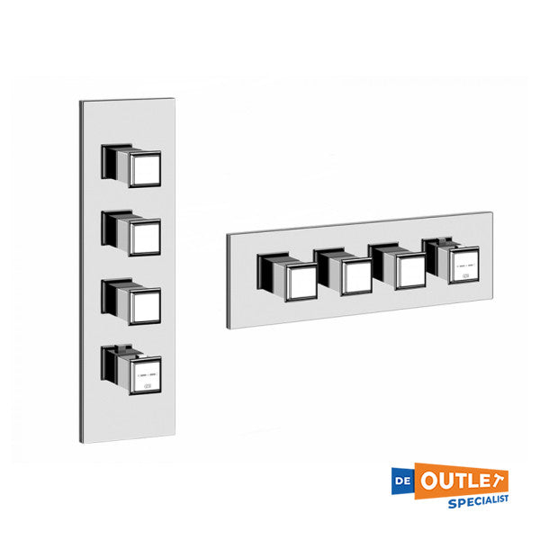 Gessi Eleganza Wellness termostatik duş bataryası - 46206