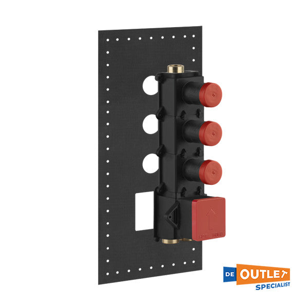 Термостатичний змішувач для душу з нержавіючої сталі Gessi - 43105