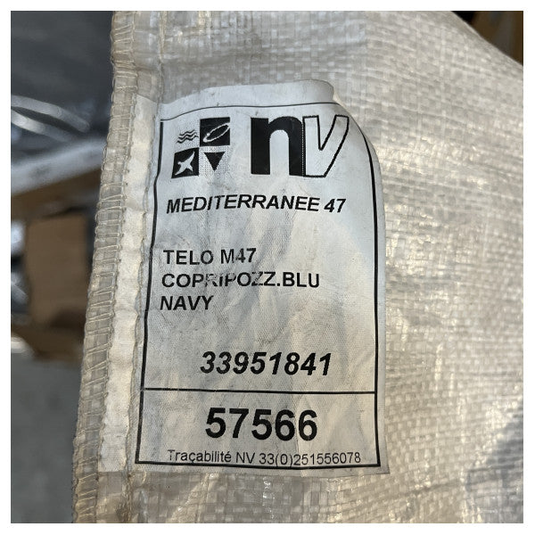 Cranchi NV Equipment Mediterranee 47 cockpitöverdrag marinblå